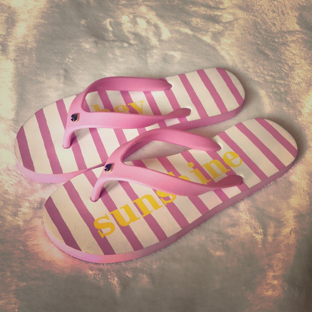 NWOT! Kate Spade flip flops